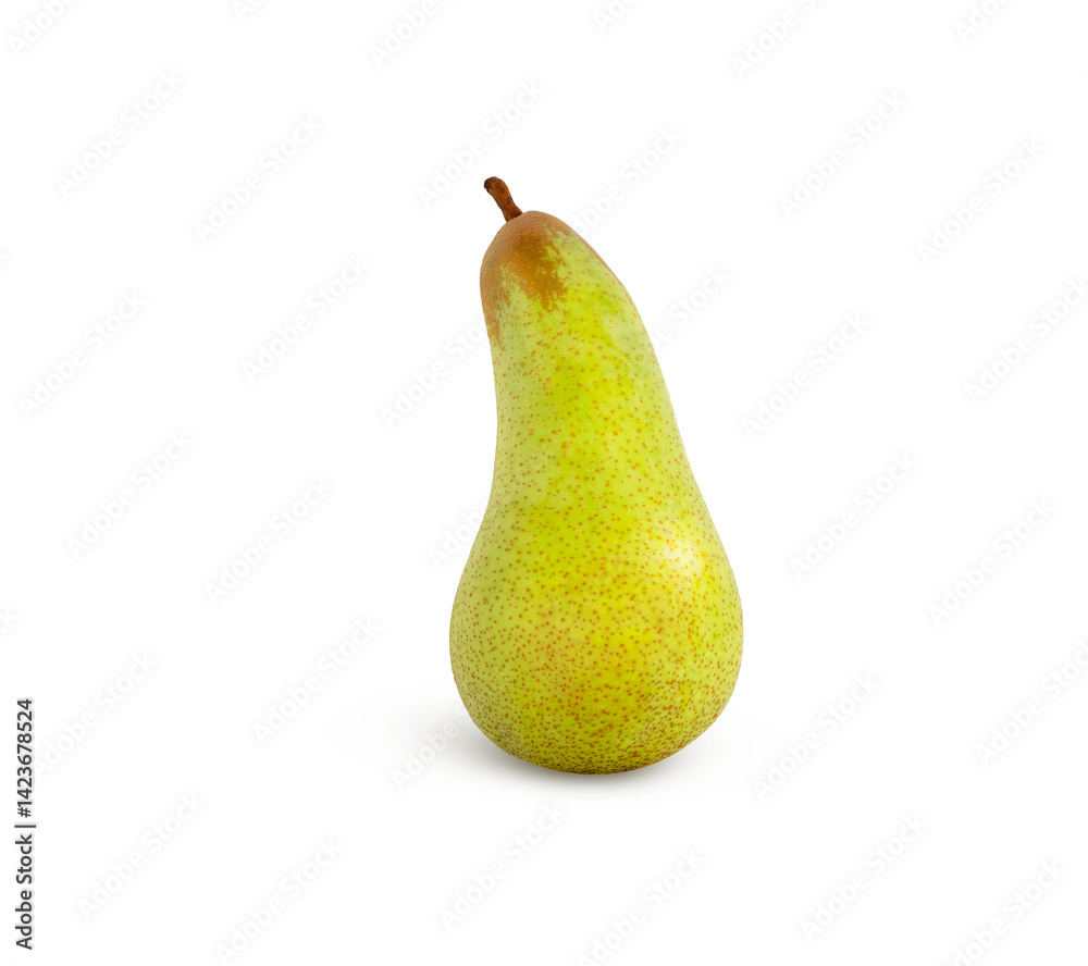 Juicy conference pear isolated with shadow Juicy conference pear isolated with shadow