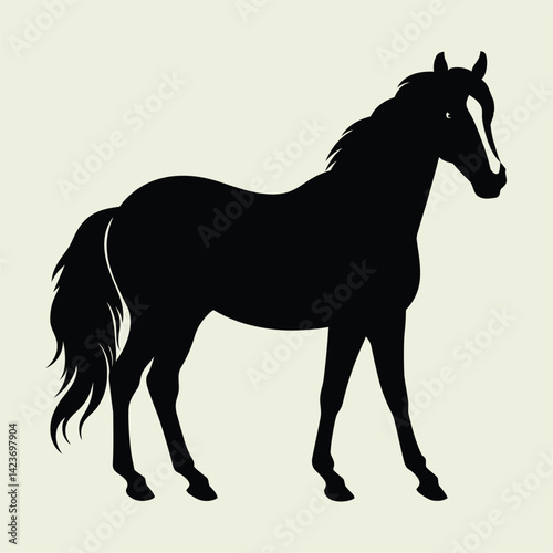 Horse Silhouettes, Gallop