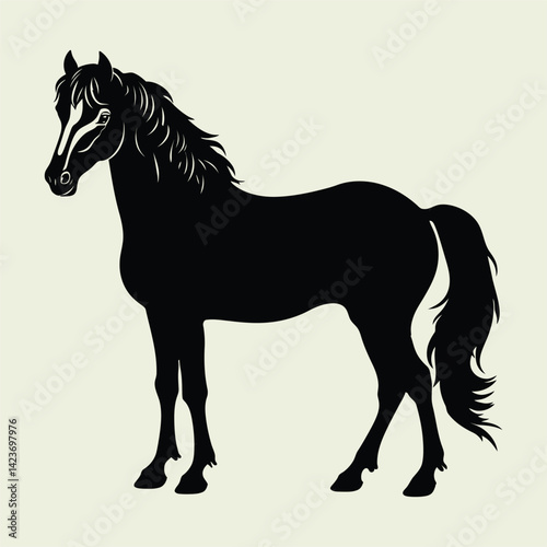 Horse Silhouettes, Rural