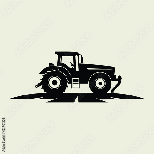 Plow Silhouettes, Agriculture
