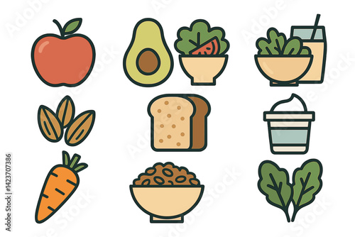 Healthy eating choices for a well-rounded and pure diet