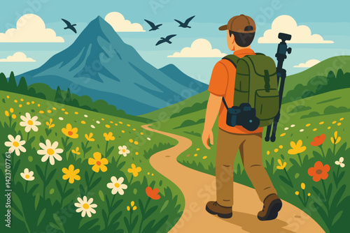 A peaceful photo trek through untouched landscapes and beauty