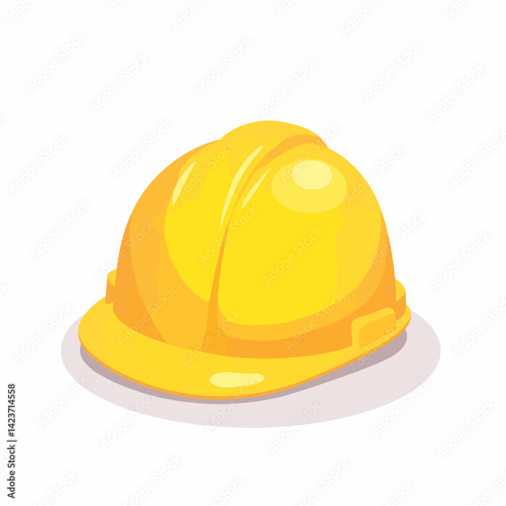 Elderly builder's helmet resting alone, symbolizing craftsmanship Elderly builder's helmet resting alone, symbolizing craftsmanship