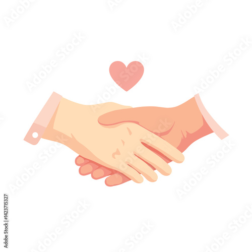 Elderly hand held gently by doctor's hand, compassion and care