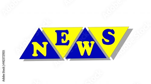 News — newly received or noteworthy information, especially about recent events.