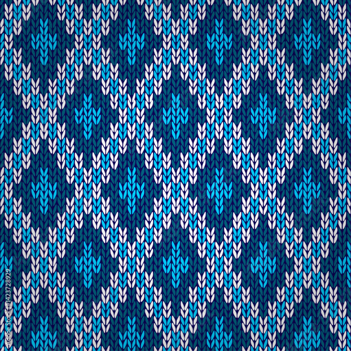 seamless knitted pattern texture