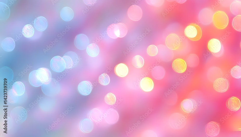 Fototapeta premium Pastel holographic gradient background