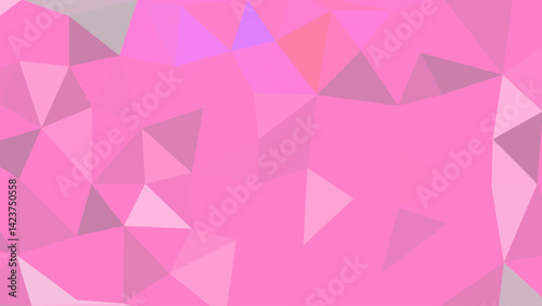 Abstract geometric patterns with vibrant pink and purple tones evoke modern and artistic aesthetics.