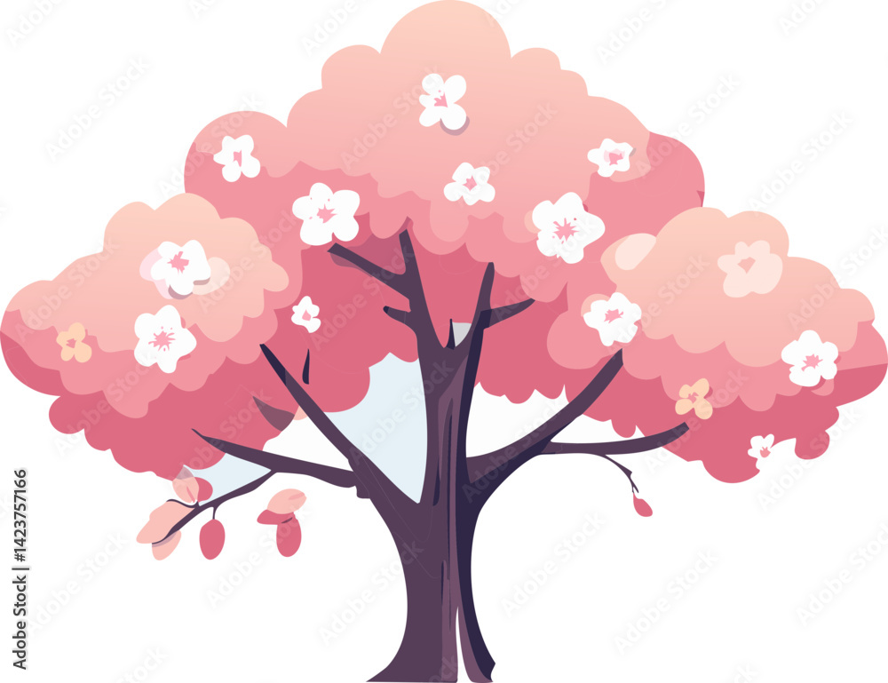 Fototapeta premium japanaese Cherry blossom tree