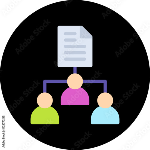 Classification icon vector illustration