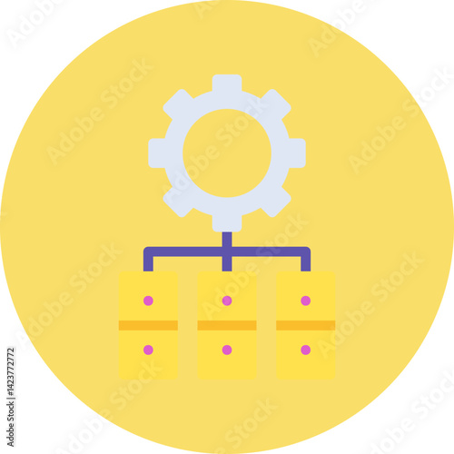 Frame Works icon vector illustration