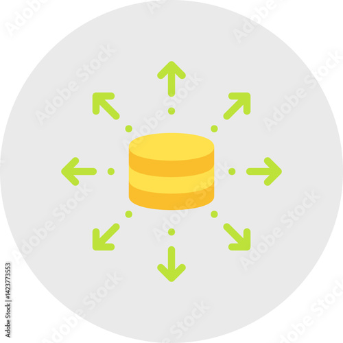 Ambiguity icon vector illustration