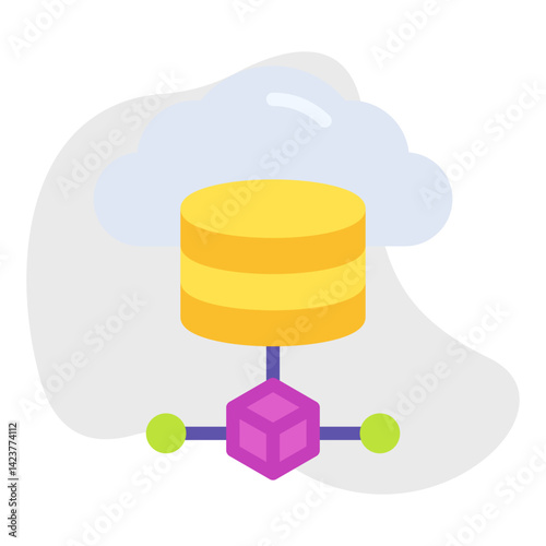 Predictive Modelling icon vector illustration