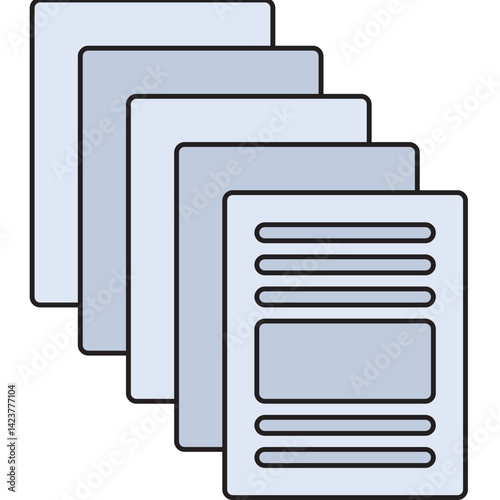 Massive Information icon vector illustration