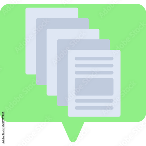 Massive Information icon vector illustration