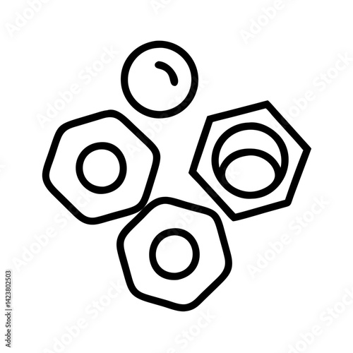 Discover cells biology science education with cell structure and cell division diagram illustration