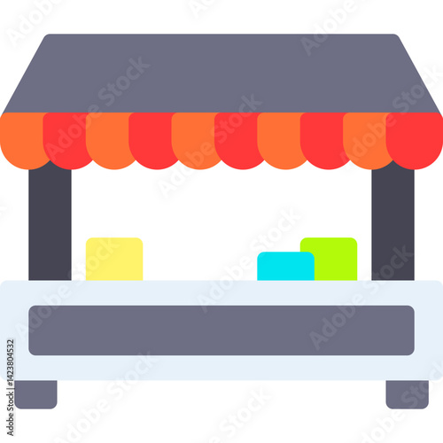 Tuck SHop icon vector illustration