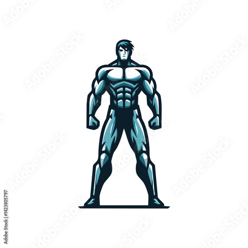 simple titan logo vector illustration