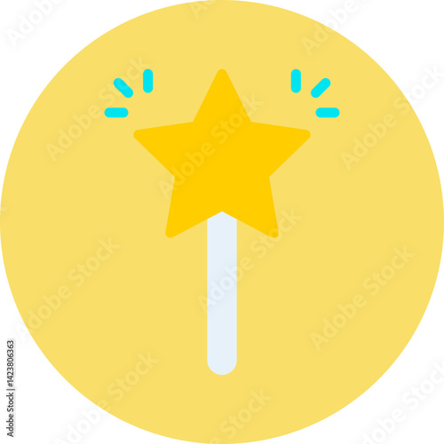 Magic icon vector illustration
