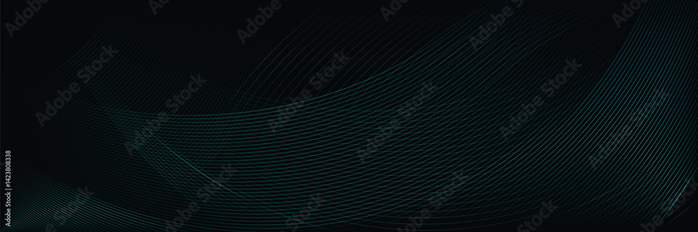 Abstract background technology particle wavy lines Abstract background technology particle wavy lines