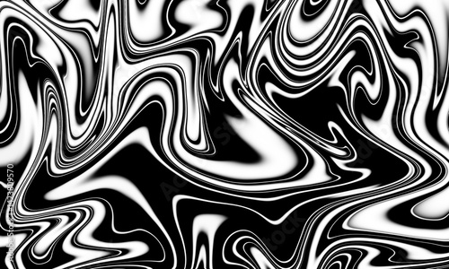 Modern Black and White Abstract Swirl Art Texture , High Quality photo