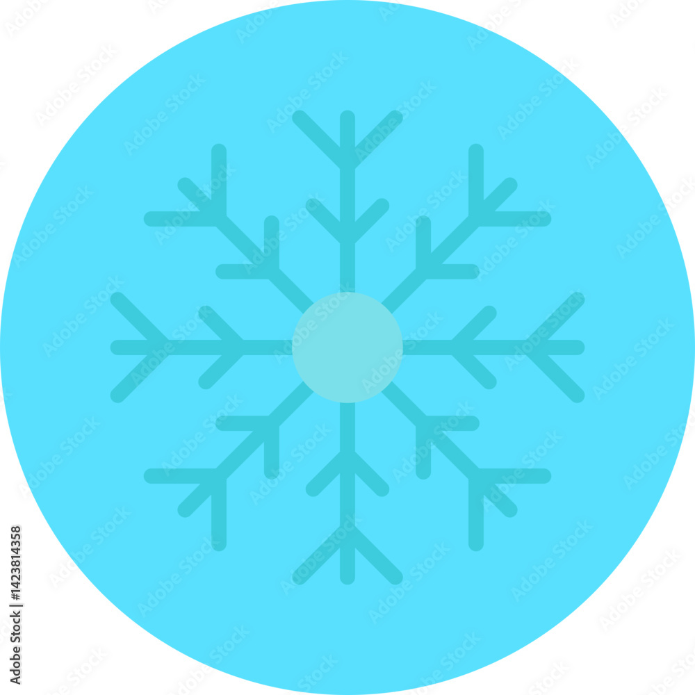 Frost icon vector illustration Frost icon vector illustration