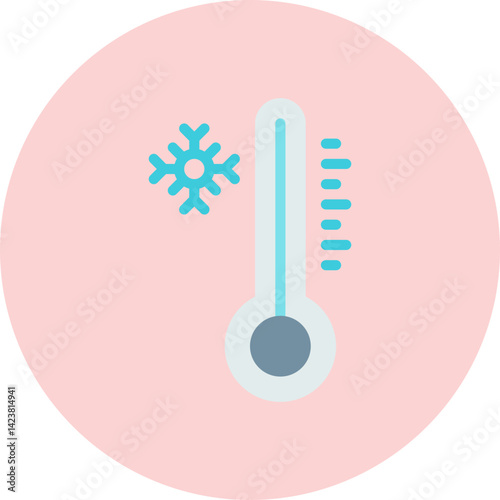 Cold icon vector illustration