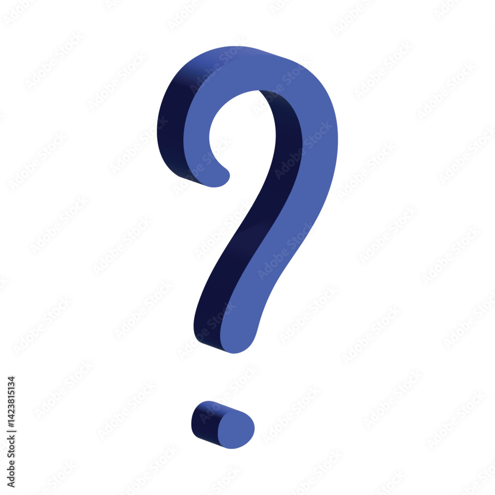 3d question mark clipart Single element for design 3d question mark clipart Single element for design