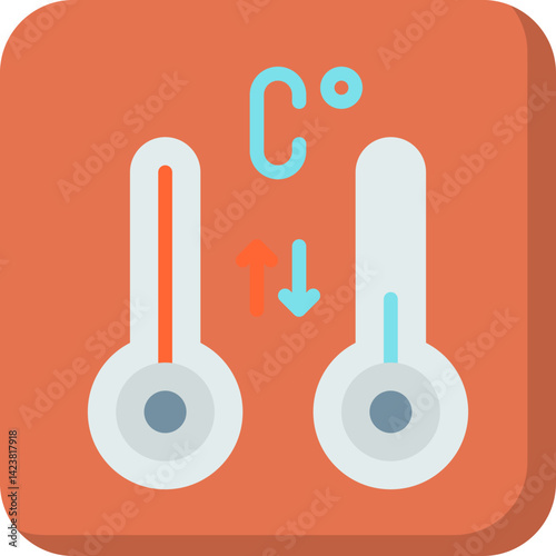 Degrees icon vector illustration