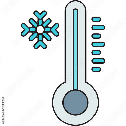 Cold icon vector illustration