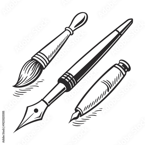 Black set paint, ink brush, brush strokes, brushes, lines, frames, box, grungy. Grungy brushes collection. Brush stroke paint boxes on white background - stock vector.