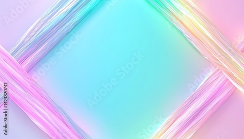 Pastel Abstract Geometric Design