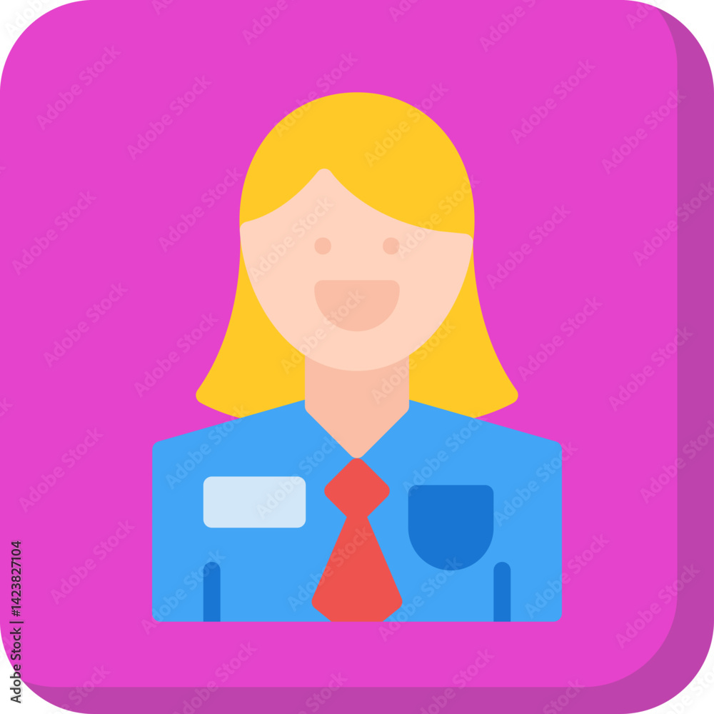 Employee icon vector illustration Employee icon vector illustration