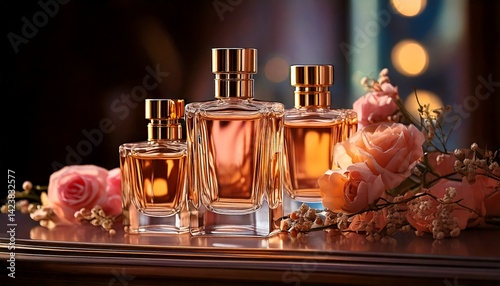 perfume bottle mockup