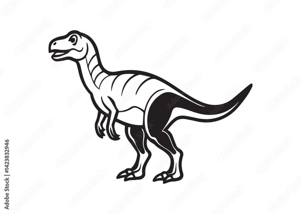 Dinosaur vector, Dinosaur Icon, silhouette Of A Dinosaur Dinosaur vector, Dinosaur Icon, silhouette Of A Dinosaur