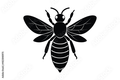 Silhouette of Ant, Set of Atn's cartoon  of different shapes,  Ant vector illustration, Collection of Hand Drawn Ant icons on white background.