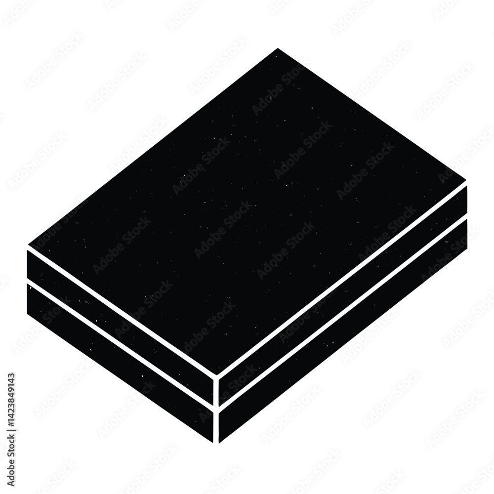 Isolated Grit Sandpaper on White Background Isolated Grit Sandpaper on White Background