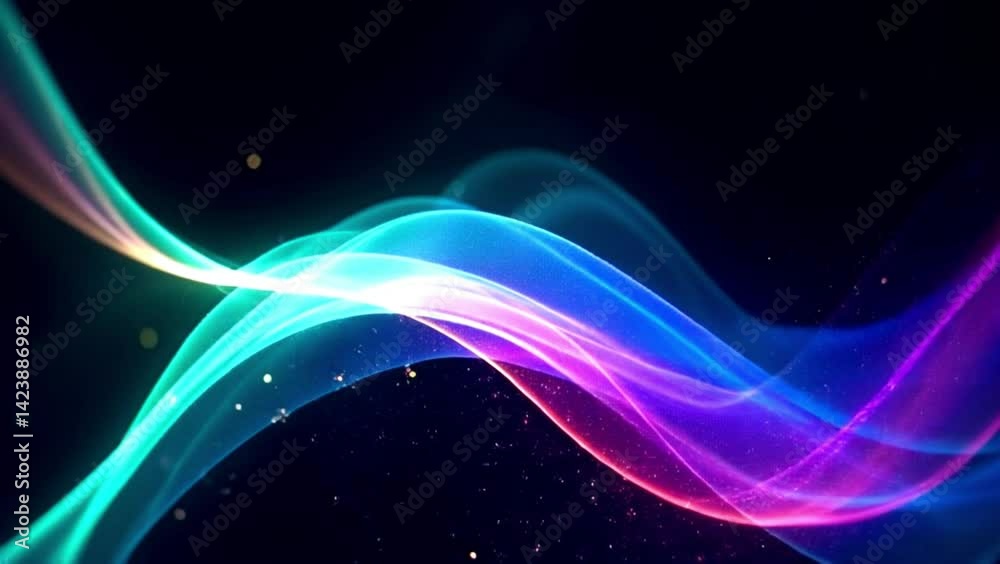 Kinetic Waves of Vivid Light Kinetic Waves of Vivid Light