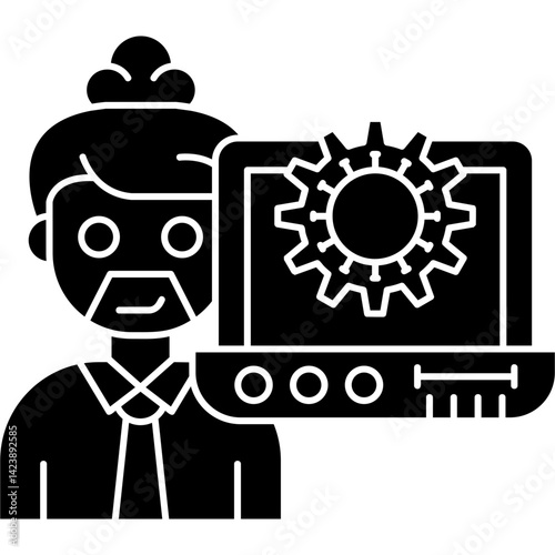 Administrator Icon Vector Element