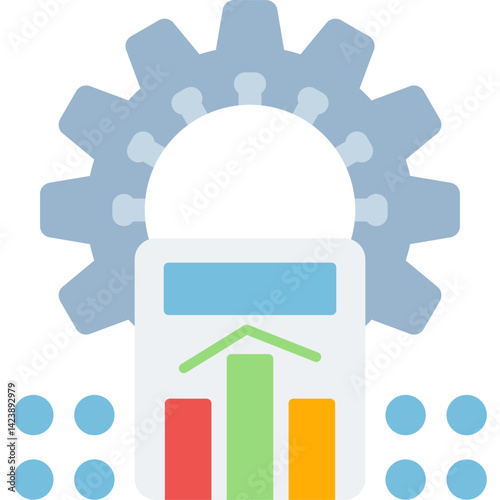 Analysis Icon Vector Element