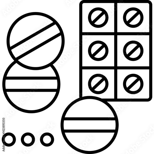 Medicine Icon Vector Element