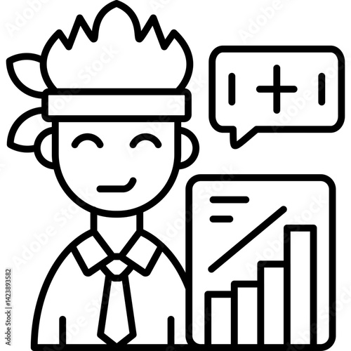 Pharmacist Icon Vector Element