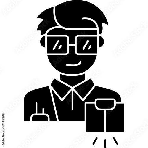 Bankruptcy Icon Vector Element