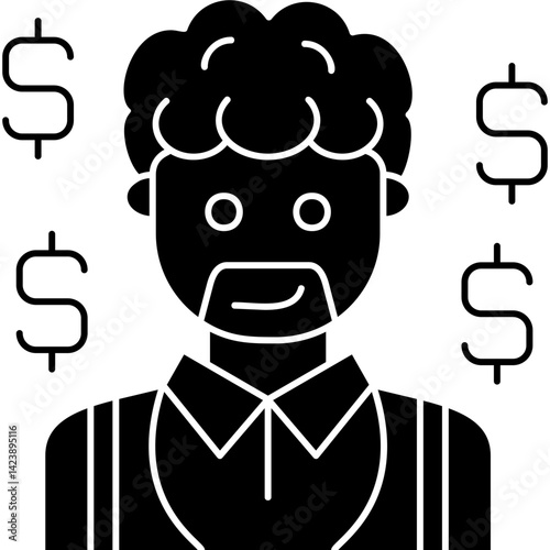 Employee Icon Vector Element