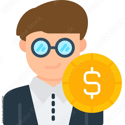 Administrator Icon Vector Element