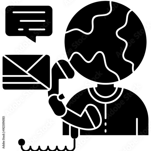 Technical Support Icon Vector Element