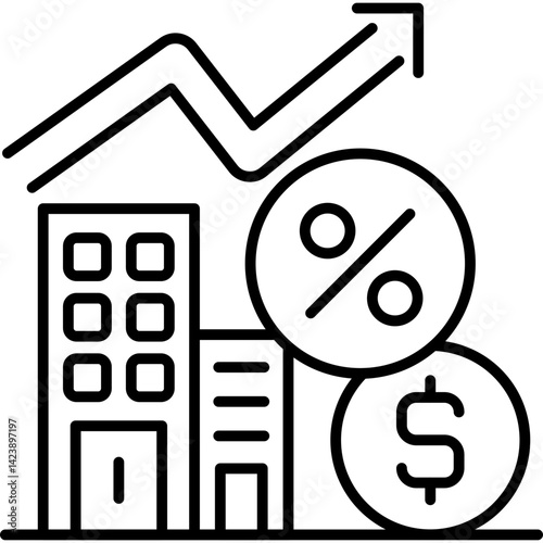 Margin Icon Vector Element
