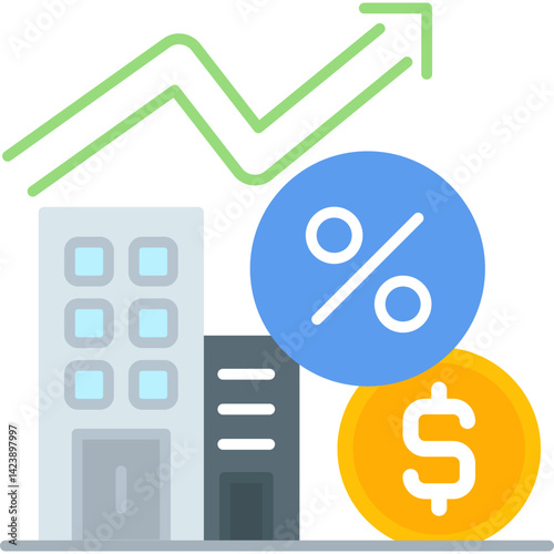 Margin Icon Vector Element