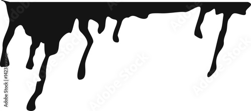 Dripping Silhouette