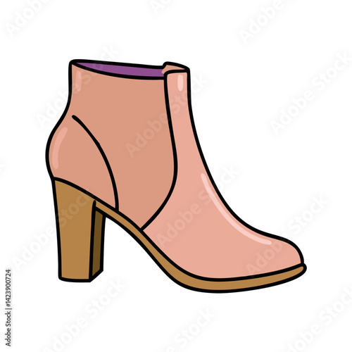 ankle boots icon, ankle boots vector illustration-simple illustration of ankle boots, perfect for ankle boots logos and icons